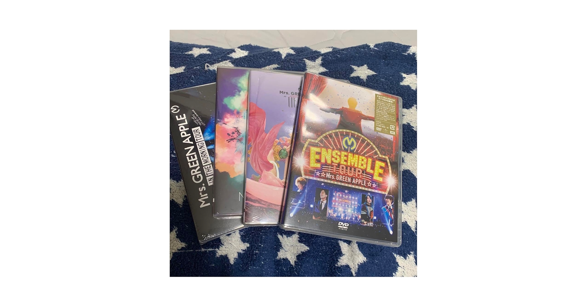 MrsGreenApple DVD4本セット Amazon.co.jp: Mrs. GREEN APPLE LIVE DVD 4本セット : パソコン